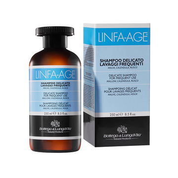 Bottega di LungaVita, Italia Shampoo per capelli grassi/ Shampoo delicato per uso frequente/ Shampoo nutriente per capelli secchi/ Shampoo antiforfora 250ml
